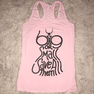 Save the tatas tank top